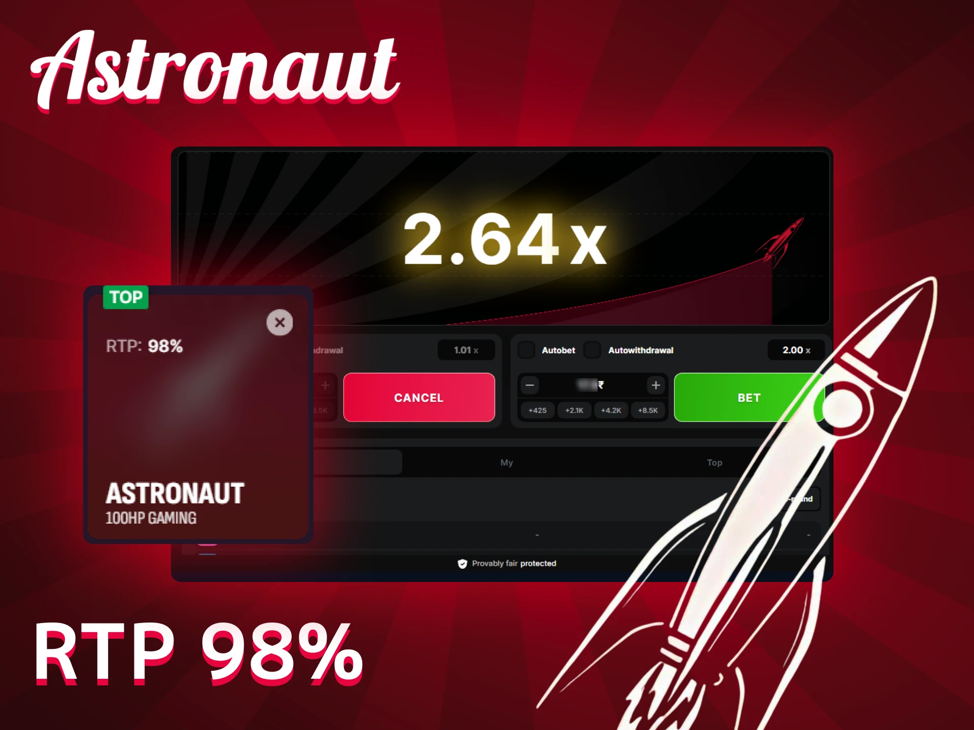 What Is the RTP of Astronaut Crash Game?